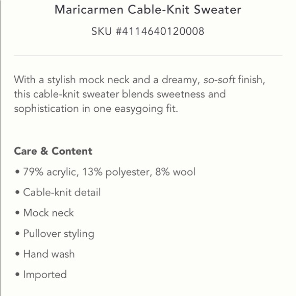 Maricarmen knit sweater - Picture 6 of 6